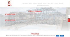 Desktop Screenshot of grupoarbulu.com